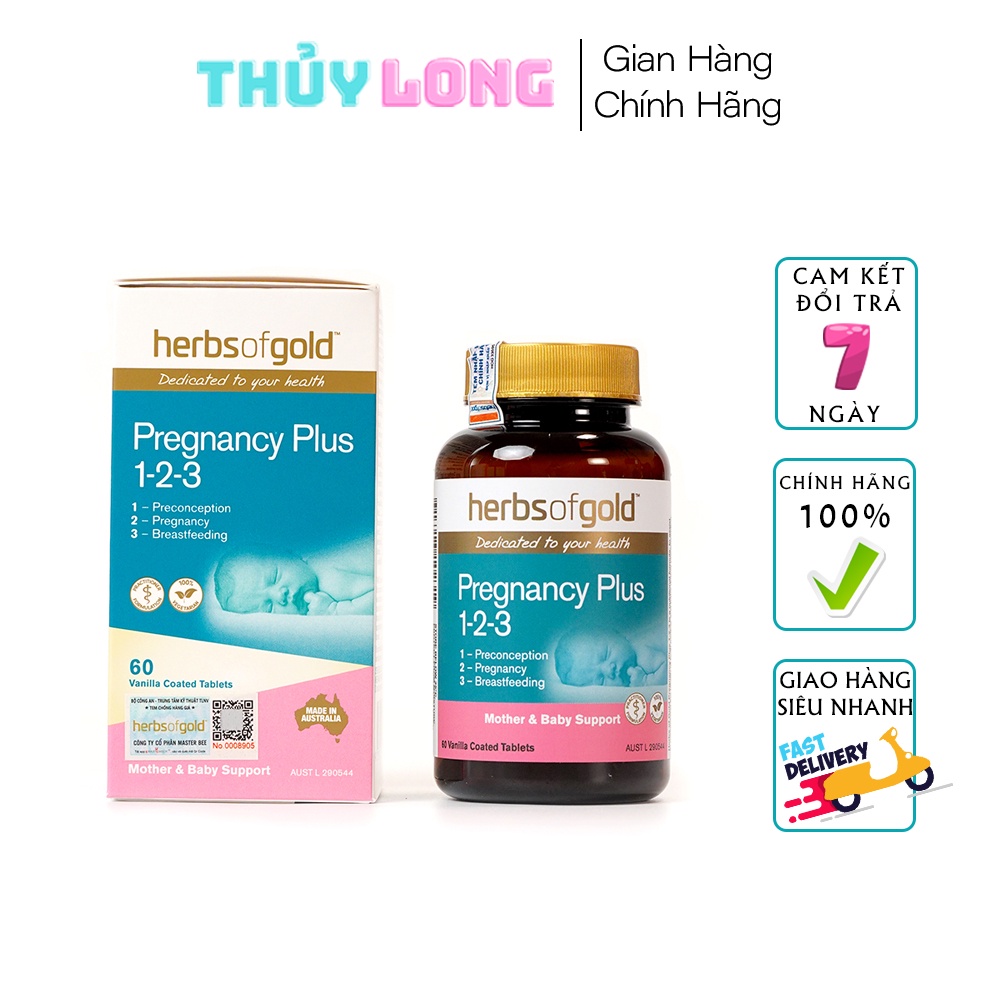 Herbs Of Gold Pregnancy Plus Viên uống dinh dưỡng dành cho bà bầu