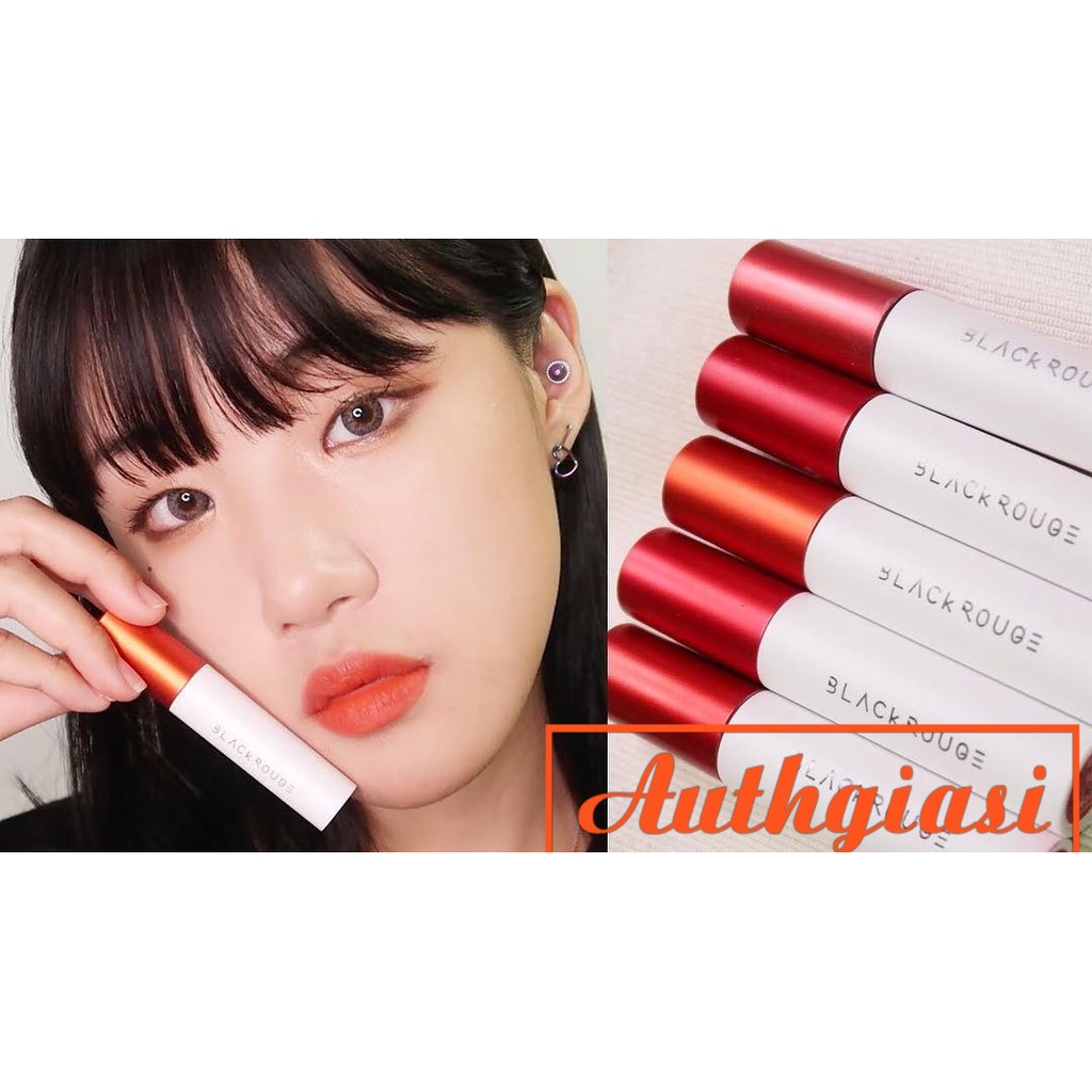 Son kem lì Black Rouge Cotton Lip Color T01-T05 siêu nhẹ môi, lên màu chuẩn | Thế Giới Skin Care