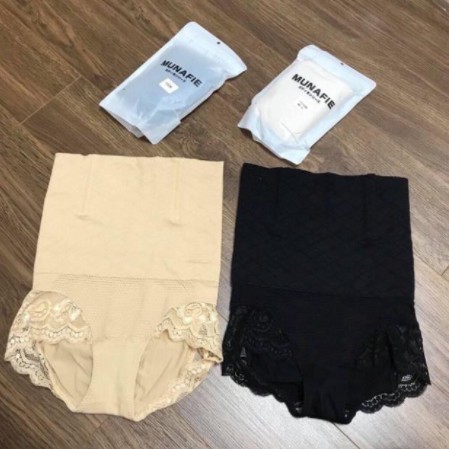 Quần Gen Bụng Chống Cuộn Viền Ren Nhật Munafie