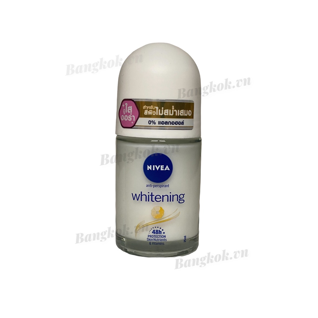 Lăn nách Nivea ngọc trai 25ml Thailand 25ml