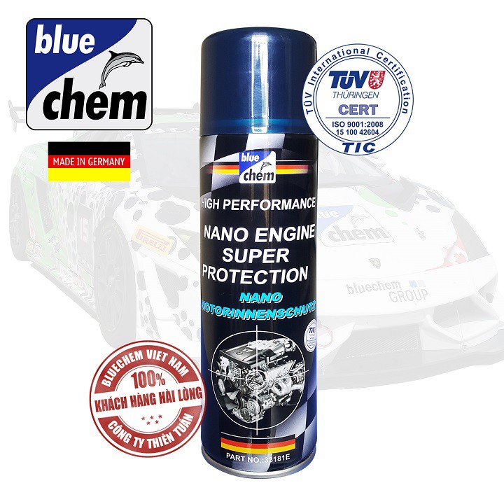 Dung Dịch Nano Bảo Vệ Động Cơ Bluechem - Nano Engine Super Protection 250ml