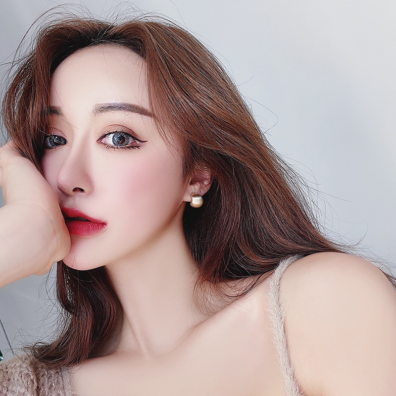 Khuyên tai kẹp không bấm lỗ chốt cố định K240 bằng hợp kim mạ vàng hình chữ C dáng ngắn Leous Accessories