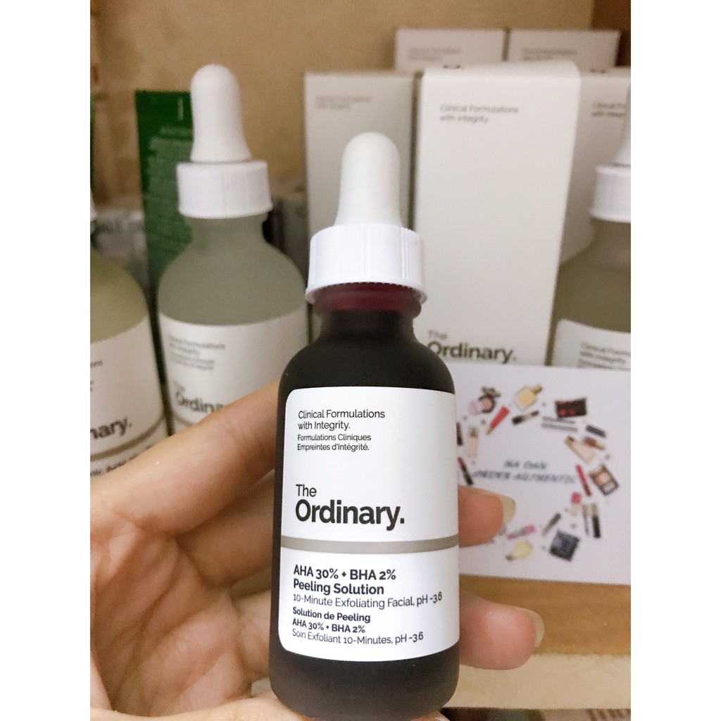 [Bill USA] Tẩy da chết hóa học The Ordinary Peel AHA 30% + BHA 2% Peeling Solution