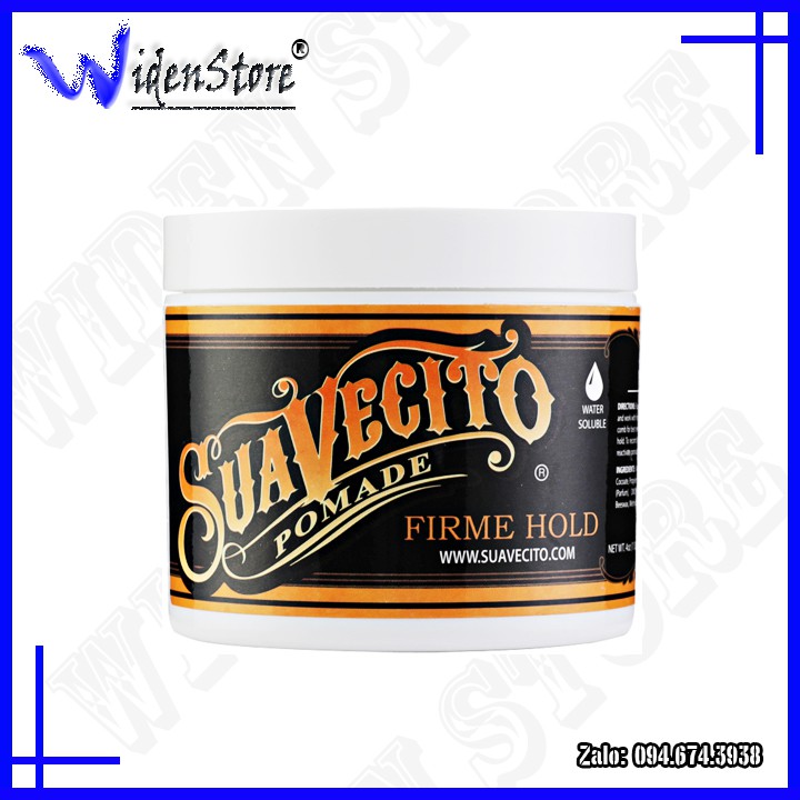 [HOT] Sáp vuốt tóc Suavecito Pomade | Tạo độ bóng cho tóc, chất sáp thơm dễ chịu