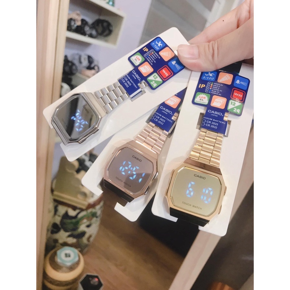 Đồng hồ nam, nữ Tráng gương LED cảm ứng cao cấp [ BH 12 THÁNG ] | BigBuy360 - bigbuy360.vn