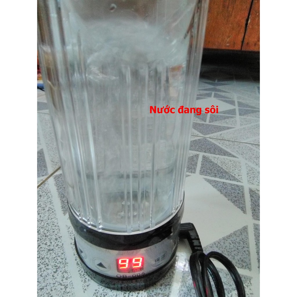 Cốc đun nước trên ôtô (Model: OB-005 12-24V DC 95W 8A/4A 420ml)