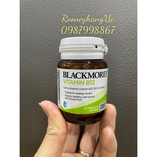 Viên uống bổ sung vitamin b12 blackmores 75 viên