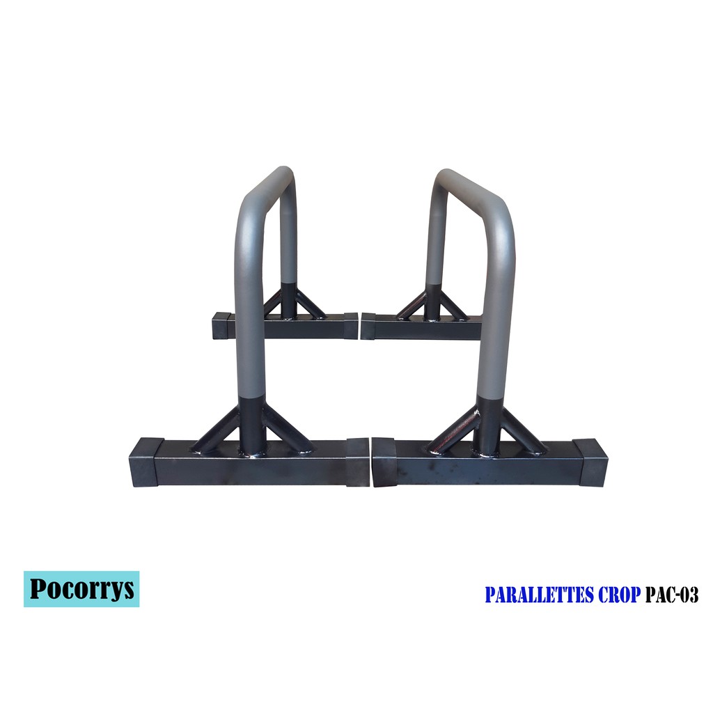 Parallettes Crop cao 45cm - Xà kép mini Pocorrys PAC-03 (Calisthenics, Gym, Yoga)