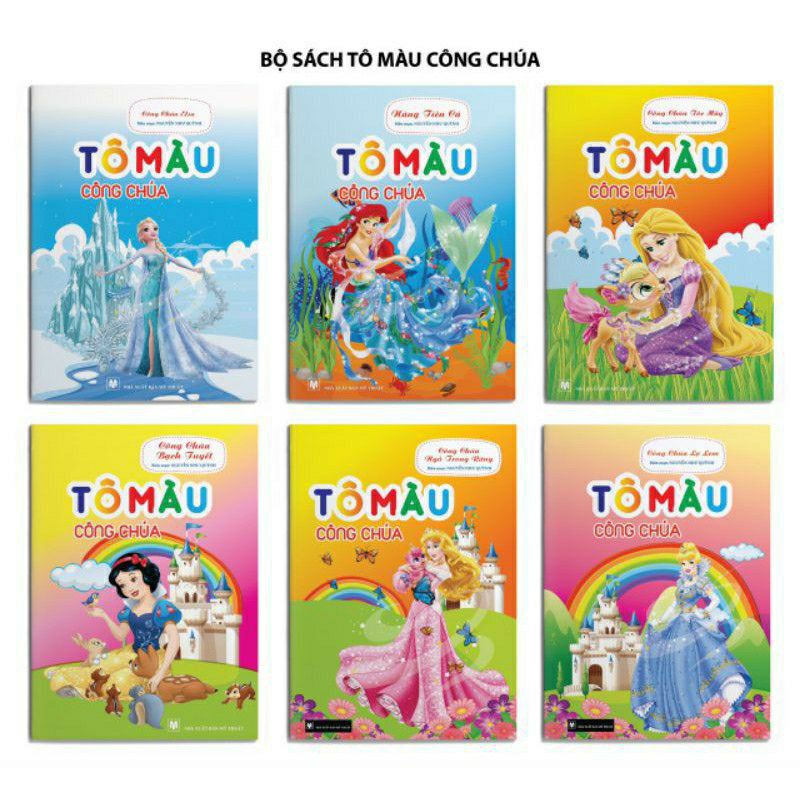 Quyển Tô Màu Công Chúa