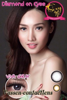 <LENS VASSEN> LENS Có độ & 0 độ size 14.2 - 15mm