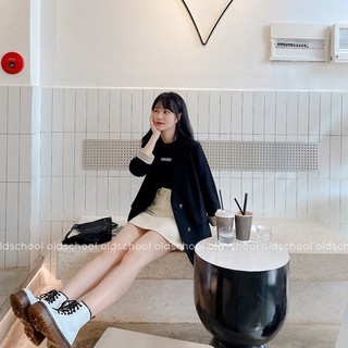 Áo blazer hàn quốc 2 lớp túi nắp .