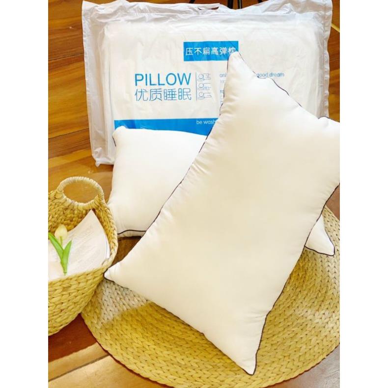 Ruột gối nằm QUY Bedding. Ruột gối bông gòn MUJI, HILTON, OSAKA, GUCCI VÀNG . Cân nặng 1,6kg