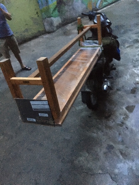 Ghế băng dài Gỗ tự nhiên CLC