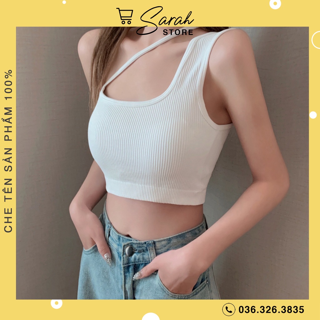 [Mã FAMARAL1 giảm 10K đơn 50K] Áo Bra Nữ Dây Vai Chéo Gân Tăm Có Mút Ngực Phong cách Trẻ Trung Hiện Đại 9030 | BigBuy360 - bigbuy360.vn