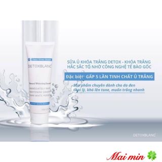 Kem Ủ Trắng detox blanc số 8