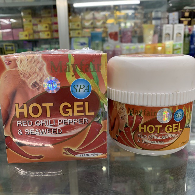 Kem Tan Mỡ Mayfair Spa Hot Gel Ớt Rong 400g