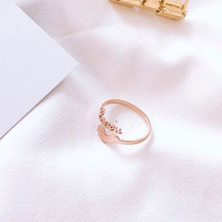 Nhẫn Nữ Love U Titan Ko Đen TT 2619