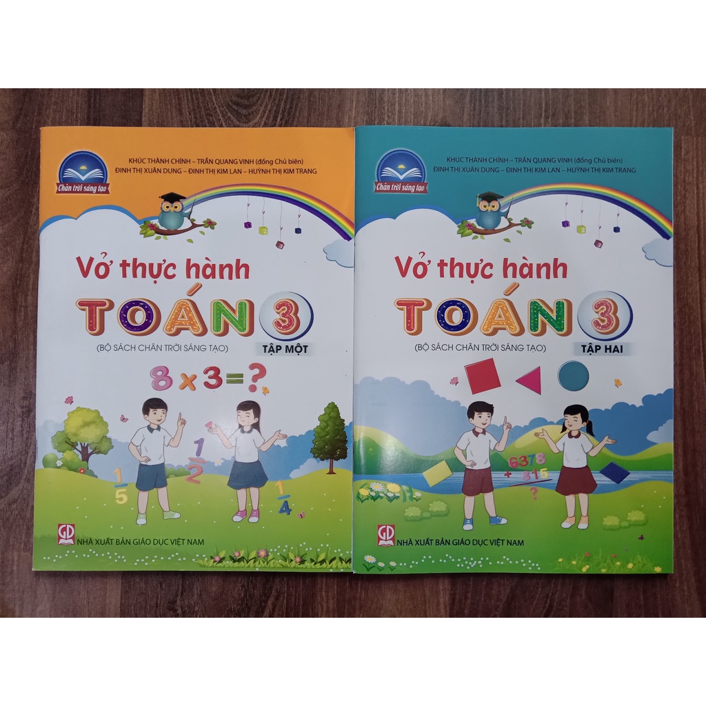 Sách - Vở thực hành Toán 3 - Tập 1 ( Bộ Chân trời sáng tạo )