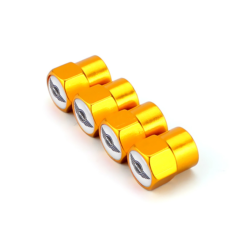 Set 4 Nắp Chụp Van Bánh Xe Ô Tô Mini Cooper R56 R50 F56 R52 Jcw