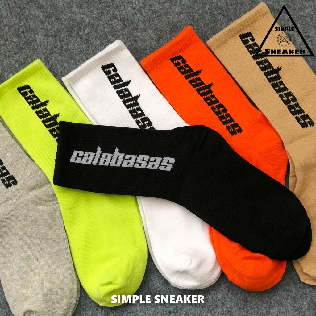 Tất Cổ Cao Thể Thao Galabasas💙FREESHIP💙Vớ Thời Trang Nam Nữ Unisex - Chất Cotton Thoáng Mát Êm Ái Mang Giày Sneaker