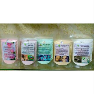 Combo 10 gói Bột nạ Mask Dẻo Handmade các loại