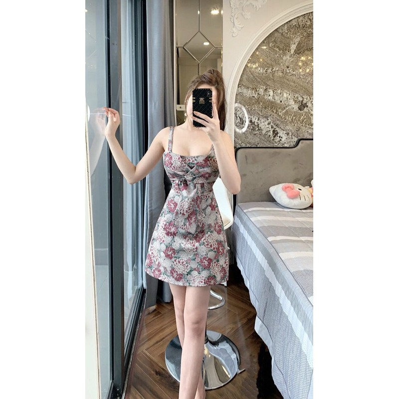 Váy 2s to xoắn nơ ngực | BigBuy360 - bigbuy360.vn