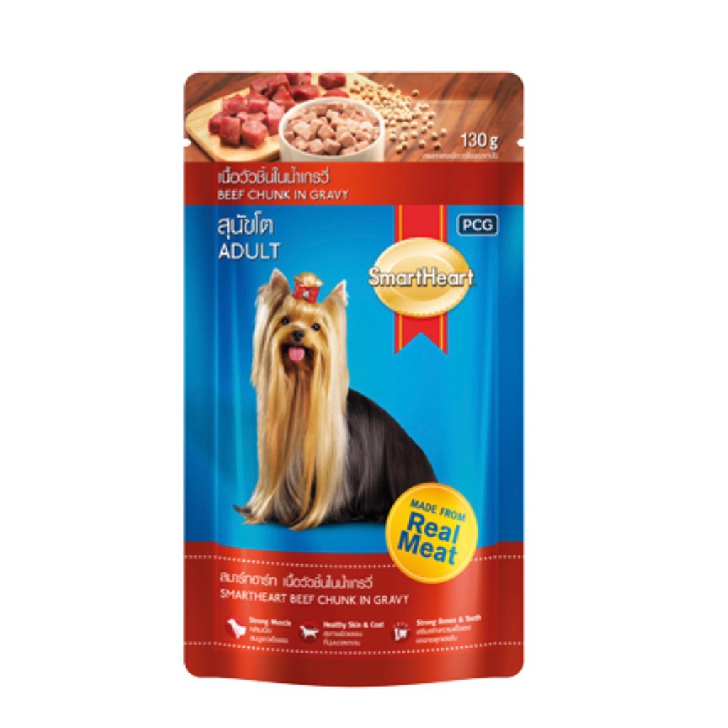 Pate Smartheart cho chó lớn 130gr