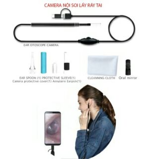 Camera nội soi Lấy Ráy Tai,Y tế Kết nối điện thoại