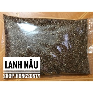 Hạt lanh nâu gói 500gr