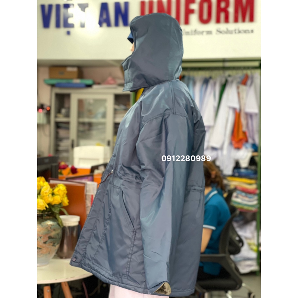 ☜❇Áo Bảo Hộ Dùng Trong Kho Đông Lạnh Âm 10 Độ màu xanh nhớt _ Xưởng sản xuất trực tiếp