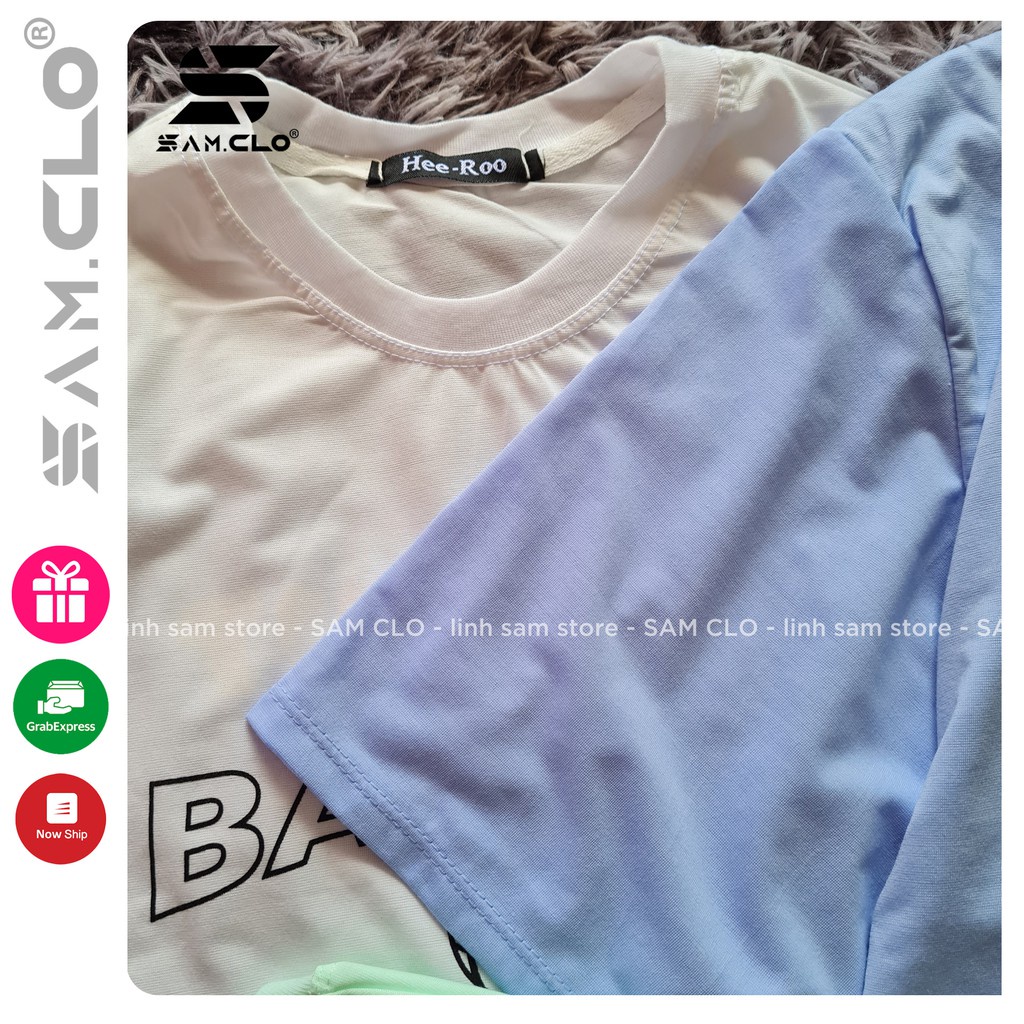 Áo thun tay lỡ nữ freesize phông form rộng Unisex, mặc lớp, nhóm, cặp in chữ missout BAKERY