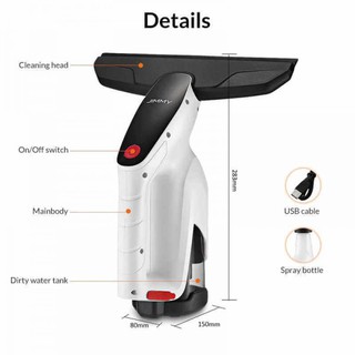 MÁY HÚT BỤI KÍNH JIMMY VW302