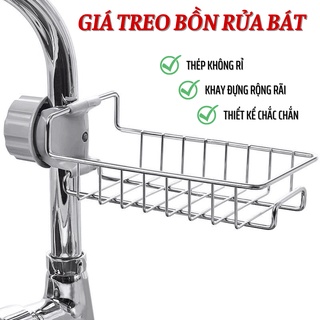 Giá Treo Bồn Rửa Bát ,Kệ Để Đồ Giẻ Rửa Chén Bát Inox 304 Cao Cấp