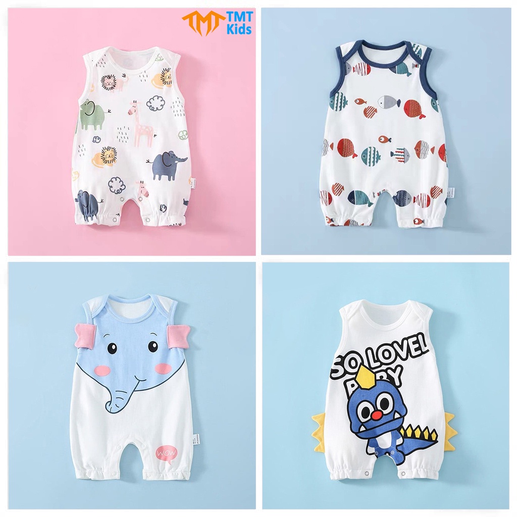Bodysuit, Body Sát Nách cho bé ⭐Vải CAO CẤP⭐ vải Cotton Mềm Mịn, Thoáng Mát, An Toàn, đáng yêu cho bé từ 0 đến 12 tháng