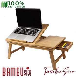 ℗∈[BAMBOO] Bàn laptop gỗ tre đa năng – kê gấp gọn  100% tự nhiên cao cấp [TABLIX-01]