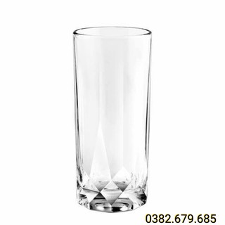 [Chính hãng] Bộ 6 Cốc thủy tinh kim cương Ocean Connexion Double  430ml