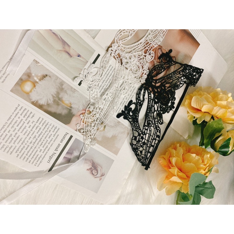 MN001 - Mặt nạ ren hóa trang sexy gợi cảm - Mặt nạ bịt mắt phụ kiện chụp ảnh cosplay - BỊT MẮT SEXY | BigBuy360 - bigbuy360.vn