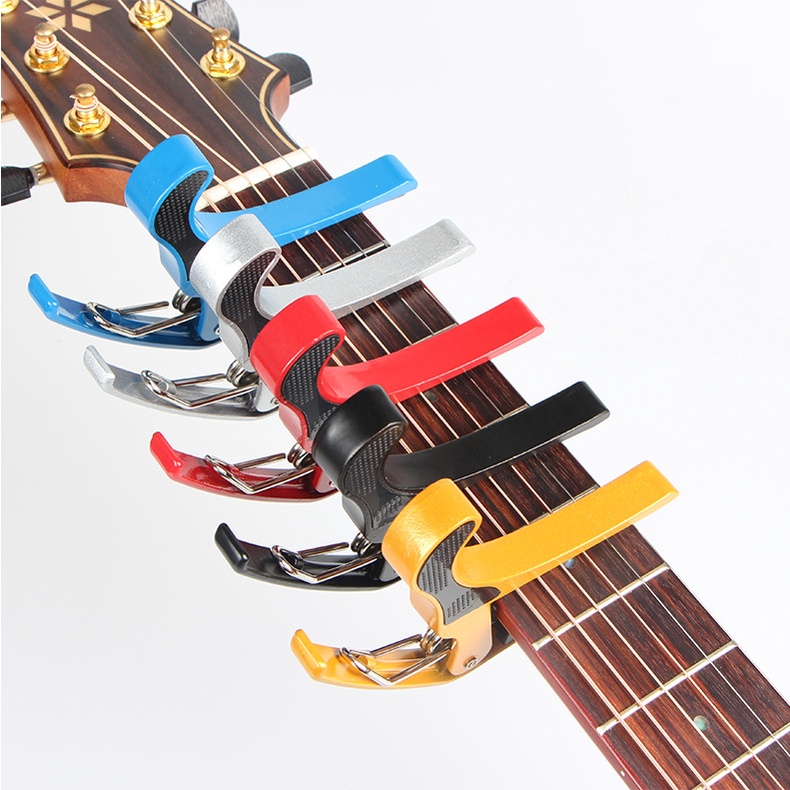 Capo đàn guitar acoustic classic Ukulele (kim loại chắc chắn)