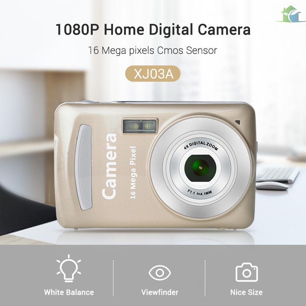 Camera quay phim kỹ thuật số HD 1080P 16MP SLR độ phóng đại 4X với màn hình LCD cỡ 1.77inch | BigBuy360 - bigbuy360.vn