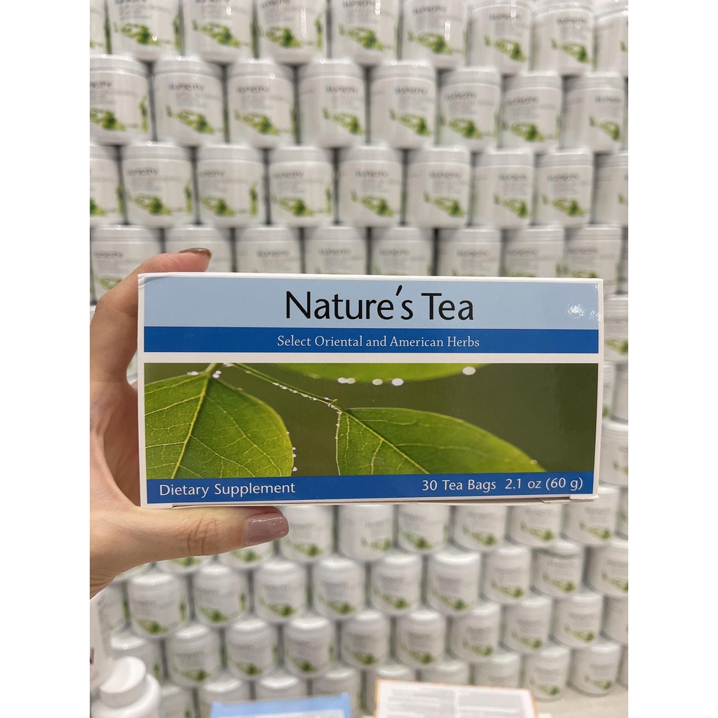 Trà Detox, Thải Độc Ruột Nature's Tea Bảo Vệ Sức Khỏe Hộp 30 Gói x 2Gam