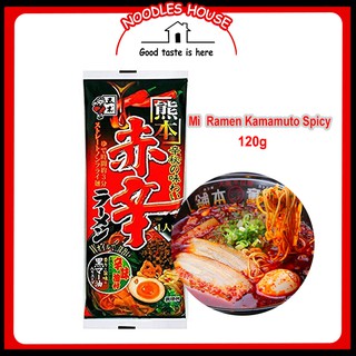 Mì ramen nhật bản kumamuto vị cay 120g - ramen kumamoto spicy dry