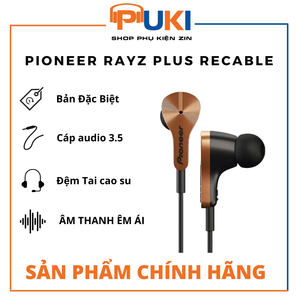 Tai nghe Pioneer Rayz plus recable - Bản Đặc Biệt