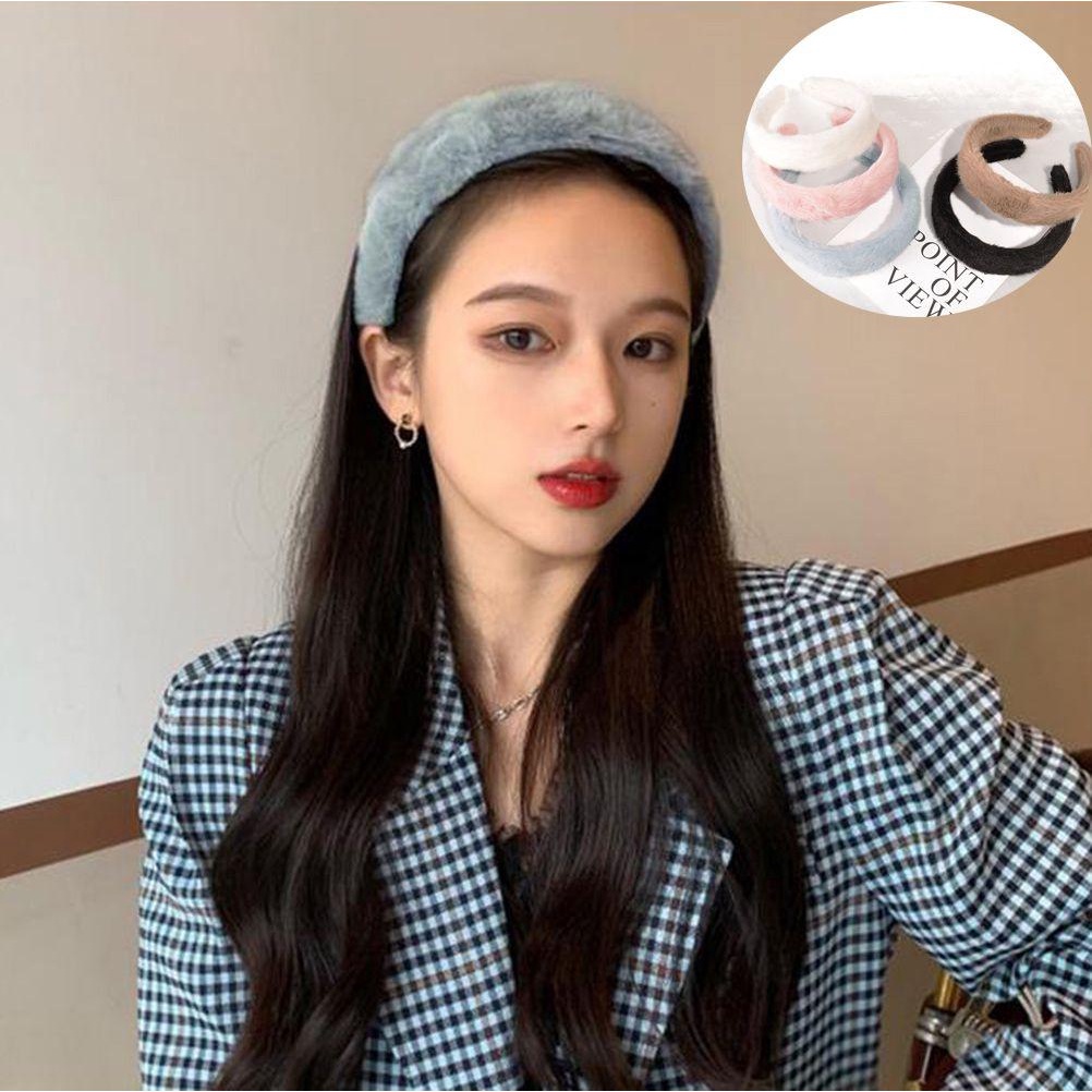 ME Cài Tóc Lông Nhung Nhiều Màu Sắc Cho Nữ