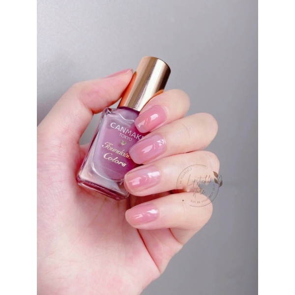 Sơn móng nhanh khô Canmake Foundation Colors 01 02 FC05 FC06 Nhật Bản