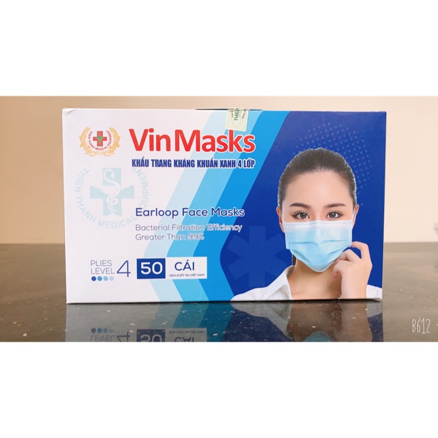 Face Masks 4 lớp VINMASKS