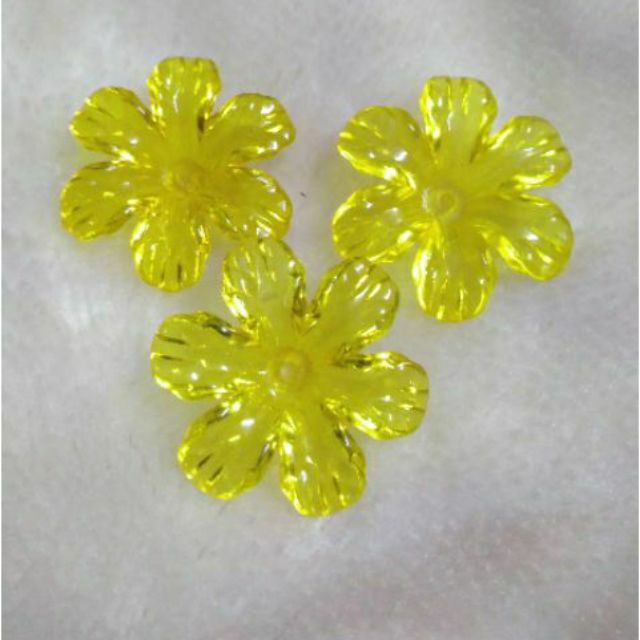 100g Đế đúc, hoa pha lê 6 cánh