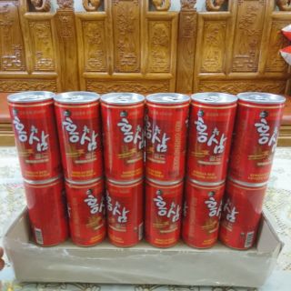 Nước hồng sâm lon hàn quốc