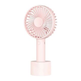 Quạt Tích Điện Mini Cầm Tay 3 Chế Độ Gió