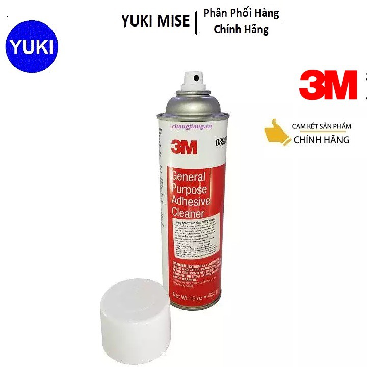 Dung Dịch Tẩy Keo - Nhựa Đường 3M 08987 425g | YUKI MISE