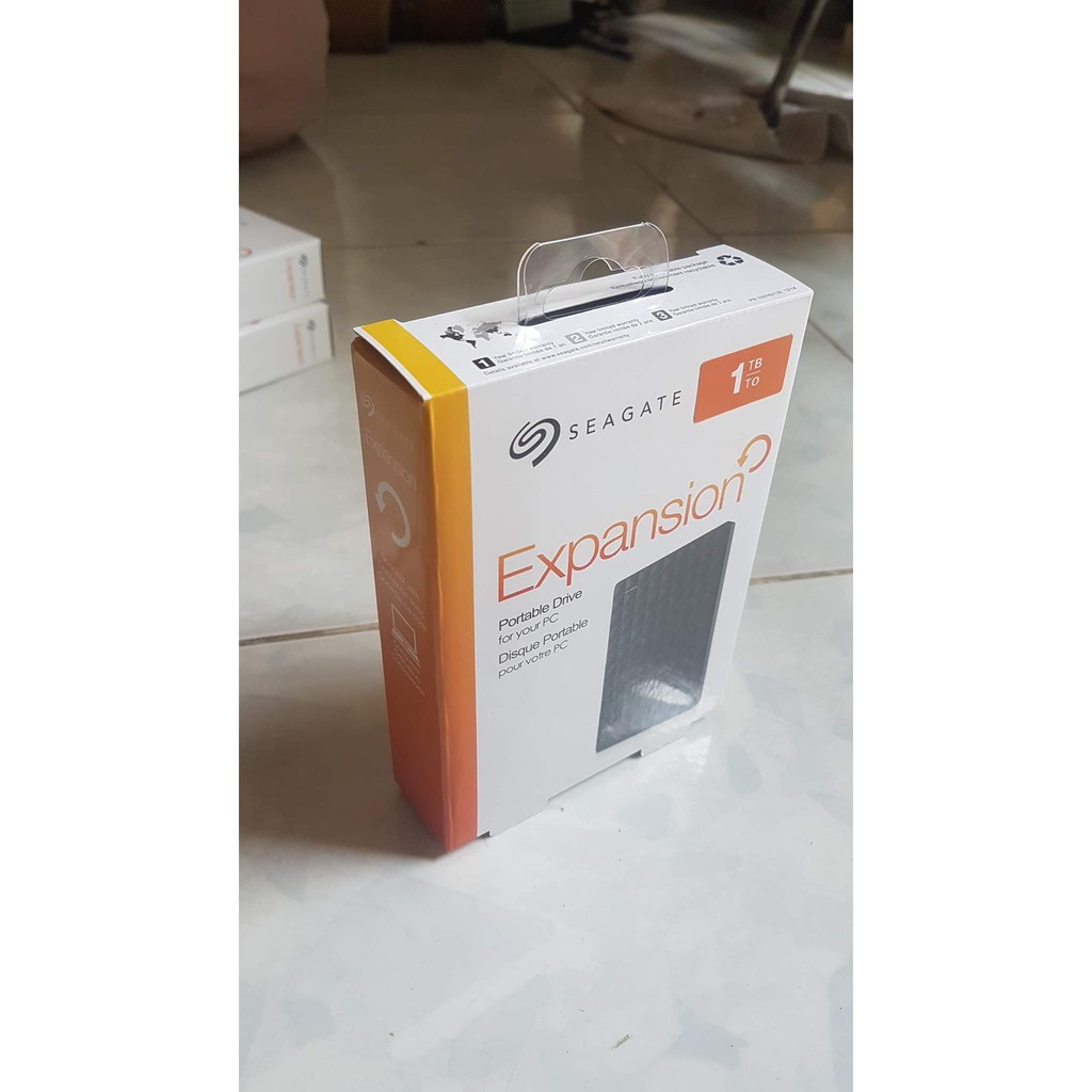 { Bảo hành 2 năm } Box di động 1tb Seagate 3.0